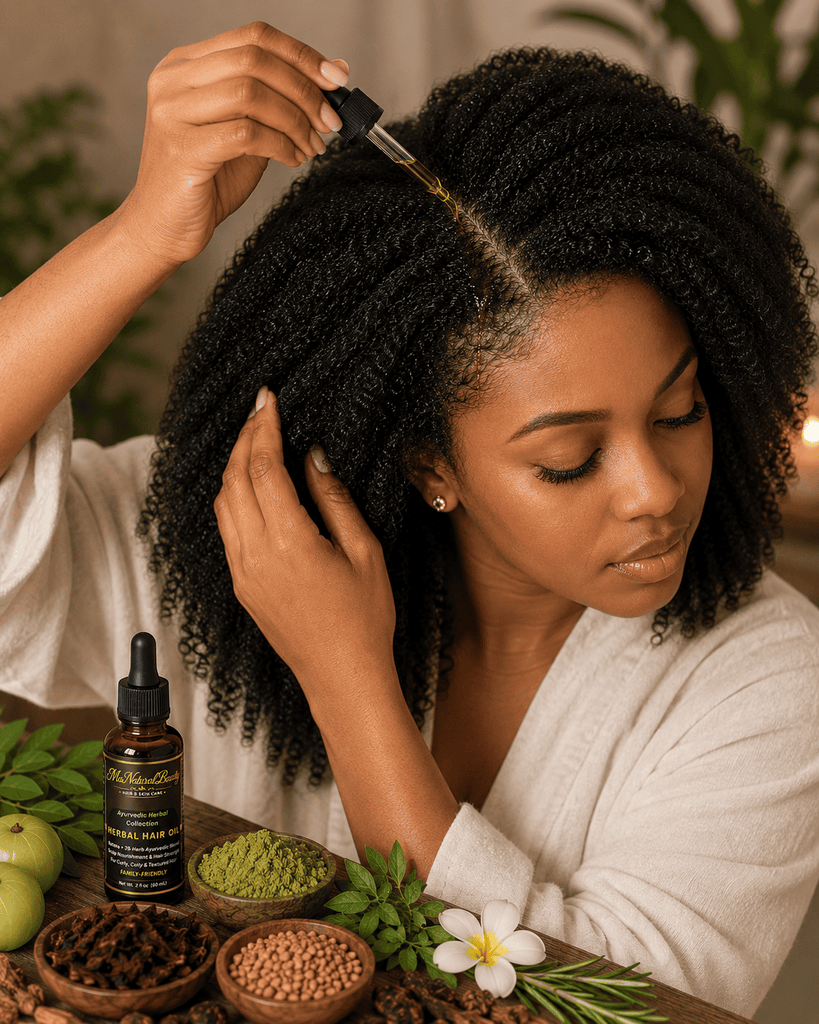 MANATURALBEAUTY® Herbal Hair Oil(2 FL Oz)